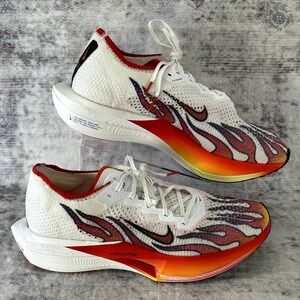 New No Box Nike ZoomX Vaporfly Next% 3 Flyknit PRM Running Shoes Flame Men's‎ 13